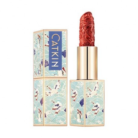 Матовая помада для губ Catkin Rouge Carving Lipstick CO128 Tulipa Orphanidea, 3.2 г