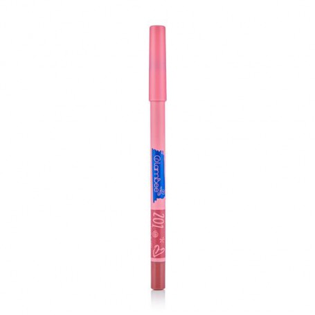 Гелевый карандаш для губ GlamBee Satin Lip Liner 201, 1.8 г