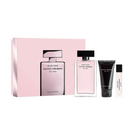 Парфюмированный набор женский Narciso Rodriguez Musc Noir For Her (парфюмированная вода, 100 мл + лосьон для тела, 50 мл + парфю
