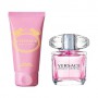 Парфюмированный набор женский Versace Bright Crystal (туалетная вода, 30 мл + лосьон для тела, 50 мл)