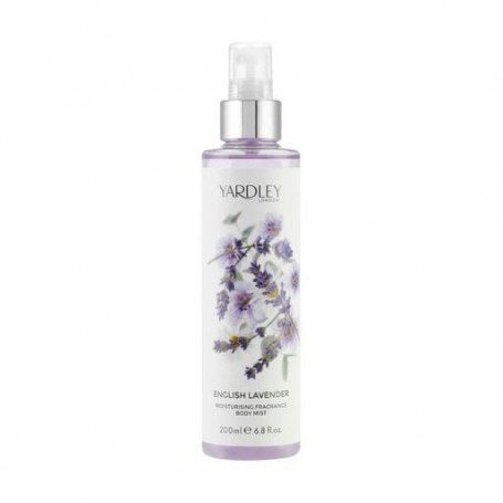 Парфюмированный спрей для тела Yardley English Lavender Moisturising Fragrance Body Mist женский, 200 мл