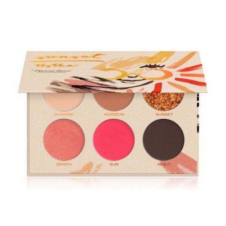 Палетка теней для век Pierre Rene Professional Eyeshadow Palette, Sunset Ustka, 7.8 г