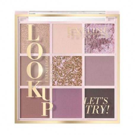 Палетка теней для век Eveline Cosmetics Look Up Eyeshadow Palette Lets Try, 10.8 г