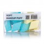 Набор спонжей для макияжа Sovart Soft Makeup Puff желто-голубые, 15 шт