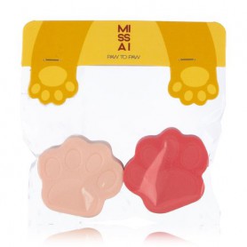 Набор спонжей для макияжа Missai Paw to Paw, 2 шт