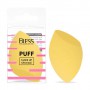 Скошенный спонж для макияжа Bless Beauty Puff Make Up Sponge, желтый