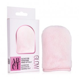 Рукавичка для снятия макияжа с лица 3 в 1 ABOUT face Glove For Removing Make-Up 3 in 1, 1 шт