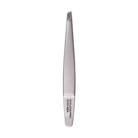 Пинцет для бровей Staleks Pro Expert 62 Type 4 (узкие скошенные кромки), TE-62/4