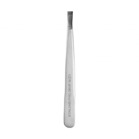 Пинцет для бровей Staleks PRO Expert 10 Type 1 (широкие прямые кромки), (TE-10/1)