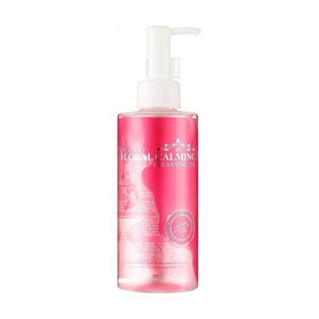 Гидрофильное успокаивающее масло для лица Deoproce Floral Calming Cleansing Oil, 200 мл