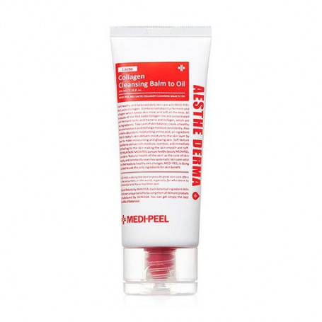 Гидрофильный бальзам для лица Medi-Peel Red Lacto Collagen Cleansing Balm To Oil с лактобактериями, 100 мл