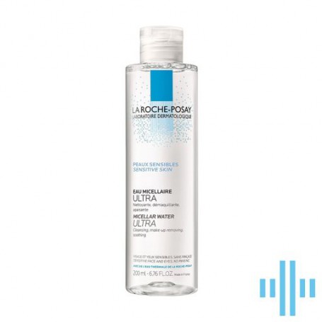 Мицеллярная вода La Roche-Posay Toleriane Micellar Water Ultra Sensitive Skin для чувствительной кожи лица, 200 мл