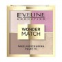 Палетка для контуринга лица Eveline Cosmetics Wonder Match Face Contouring Palette 01, 10 г