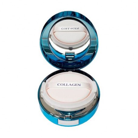 Увлажняющий кушон для лица Enough Collagen Aqua Air Cushion с коллагеном, тон 21, 15 г