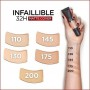 Стойкий тональный крем для лица L'Oreal Paris Infaillible 32H Matte Cover с матовым финишем, 110 Rose Vanilla, 30 мл