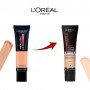 Стойкий тональный крем для лица L'Oreal Paris Infaillible 32H Matte Cover с матовым финишем, 110 Rose Vanilla, 30 мл