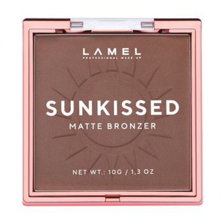 Пудра бронзер для лица LAMEL Make Up Sunkissed Matte Bronzer тон 401, 10 г