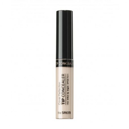 Жидкий консилер для лица The Saem Cover Perfection Tip Concealer SPF28/РА++ 02 Rich Beige, 6.5 г