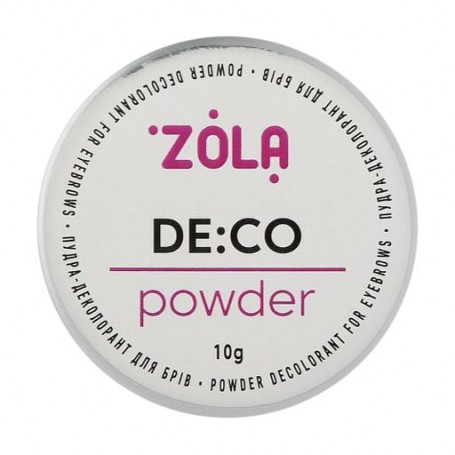 Пудра-деколорант для бровей Zola DE:CO Powder, 10 г