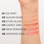 Блеск для губ Eveline Cosmetics Variete Cooling Kisses с охлаждающим эффектом, 04 Candy Girl, 6.8 мл