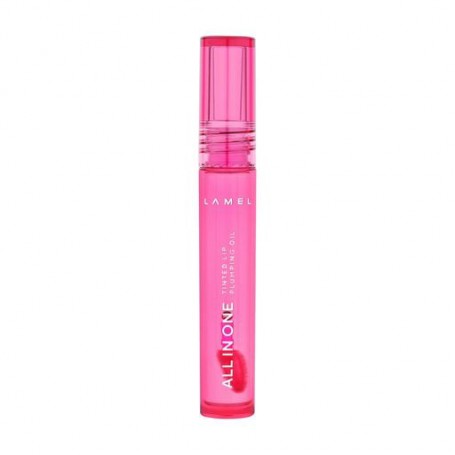 Масло-тинт для губ LAMEL Make Up All in One Lip Tinted Plumping Oil тон 402, 3 мл