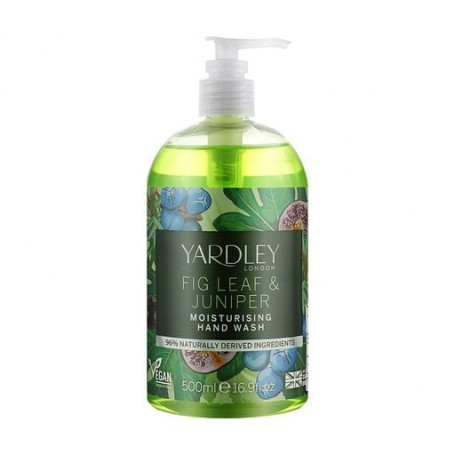 Средство для мытья рук Yardley Fig Leaf & Juniper Moisturising Hand Wash, 500 мл