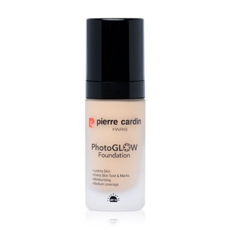 Тональная основа для лица Pierre Cardin Photoglow Foundation SPF 15, Light Skin with Neutral, 30 мл