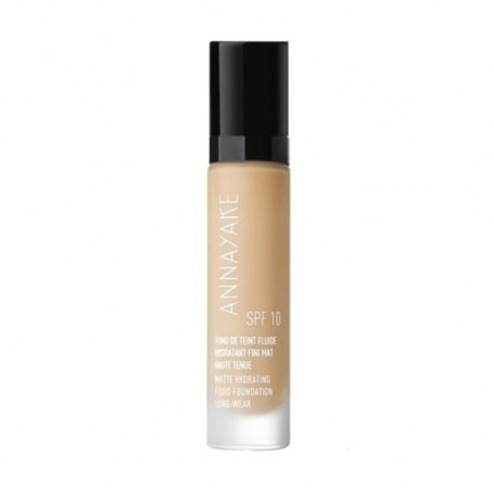 Тональный флюид для лица Annayake Matte Hydrating Fluid Foundation Long-Wear SPF 10, 05 Light Beige, 30 мл