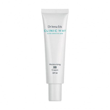 Увлажняющий BB-крем Dr Irena Eris Clinic Way SPF 50 для очень чувствительной кожи лица, 30 мл