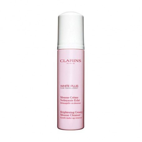 Очищающий, осветляющий мусс для лица Clarins White Plus Makeup Brightening Creamy Mousse Cleanser, 150 мл