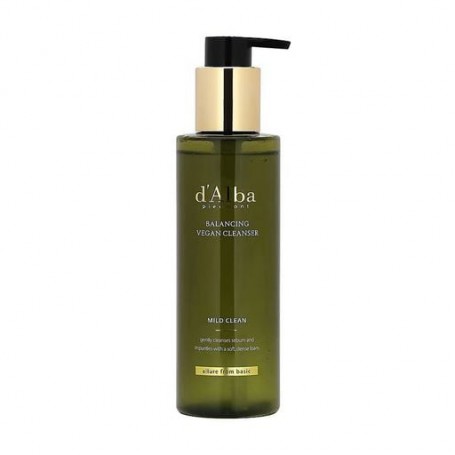 Балансирующее мягкое средство для умывания D'Alba Mild Skin Balancing Vegan Cleanser, 200 г