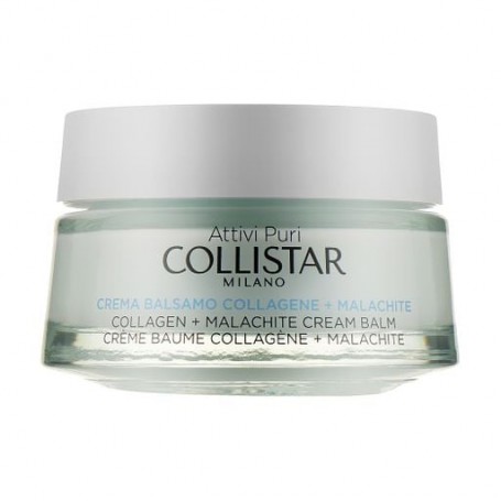 Крем-бальзам для лица Collistar Pure Actives Collagen + Malachite Cream Balm с коллагеном и малахитом, 50 мл