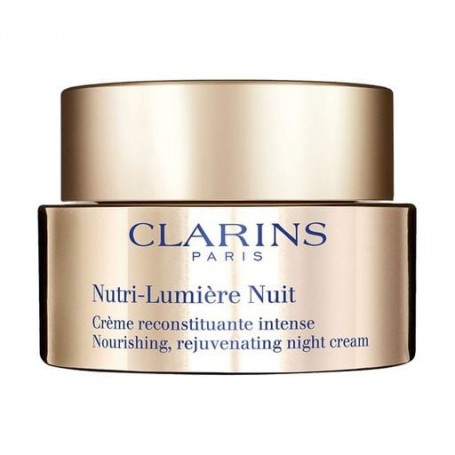 Ночной омолаживающий и питательный крем для лица Clarins Nutri-Lumiere Nuit Nourishing Rejuvenating Night Cream, 50 мл