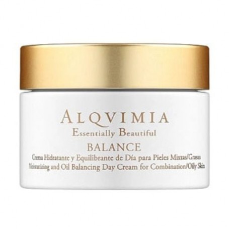 Дневной крем для лица Alqvimia Balance Moisturising and Oil Balancing Day Cream для комбинированной и жирной кожи, 50 мл