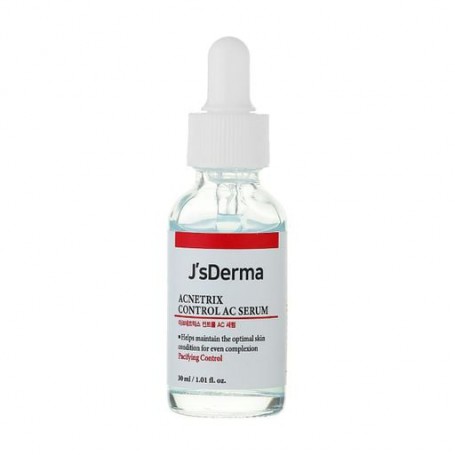 Сыворотка для проблемной кожи лица J&39sDerma Acnetrix Control AC Serum с ниацинамидом и цинком, 30 мл