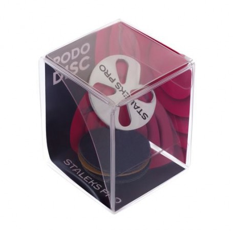 Набор педикюрний диск Staleks Pro Pododisk L и сменный файл 180 грит, 5 шт, 25 мм (PDset-25)