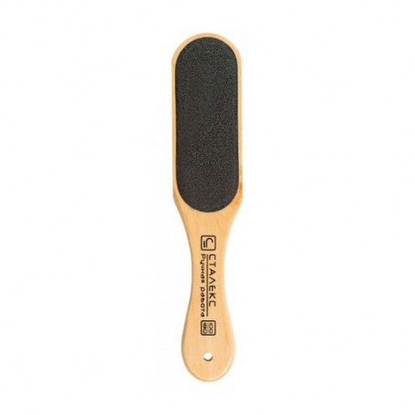 Деревянная терка для стоп Staleks Pro Beauty & Care 10 Type 1, 100/180 грит, ABC 10/1