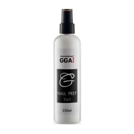 Обезжириватель для ногтей GGA Professional Nail Prep 3in1, 250 мл