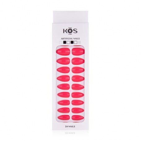Набор искусственных ногтей K.O.S Keep Of Style миндаль, барби розовый
