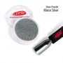 Зеркальная втирка пудра для ногтей PNB Shine Powder Mirror Silver, 0.5 г