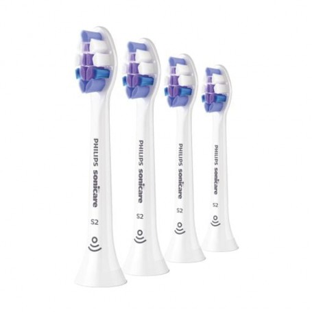 Сменные насадки для электрической зубной щетки Philips Sonicare HX6054/10 белые, 4 шт