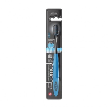 Зубная щетка Biomed Black Medium средней жесткости, 1 ш