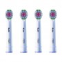 Насадки для электрической зубной щетки Oral-B Pro 3D White, 4 шт