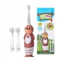 Детская электрическая зубная щетка Brush-Baby WildOnes Sonic Toothbrush Monkey 0-10 лет, 1 шт