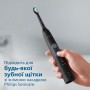 Сменные насадки для электрической зубной щетки Philips Sonicare W Optimal White HX6062/13 черные, 2 шт