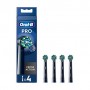 Сменные насадки для электрической зубной щетки Oral-B Pro Cross Action Black, 4 шт