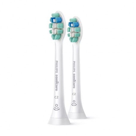 Сменные насадки для электрической зубной щетки Philips Sonicare C2 Optimal Plaque Defence HX9022/10, 2 шт