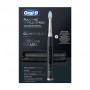 Электрическая звуковая зубная щетка Oral-B Pulsonic Slim Luxe 4500, Черная + футляр, 1 шт