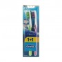 Набор зубных щеток Oral-B 1+1 3D White Отбеливание, средней жесткости, 2 шт