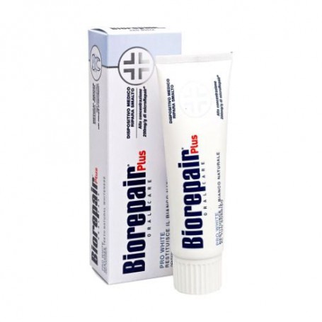 Зубная паста Biorepair Plus Oral Care Pro White Отбеливающая, 75 мл